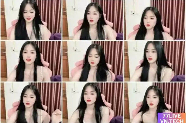 Ái My Aimy 77live Mặt Baby Cực Xinh Show Hàng Hình 2