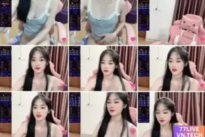 Ái My Aimy 77live Mặt Baby Cực Xinh Show Hàng Hình 4